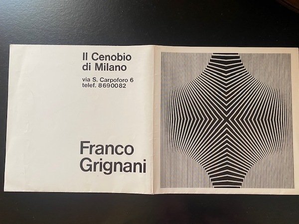 Franco Grignani - Il Cenobio di Milano 1966.