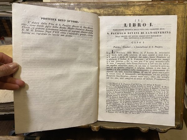 Vita di S. Pacifico di San-Severino sacerdote professo del Sacro …