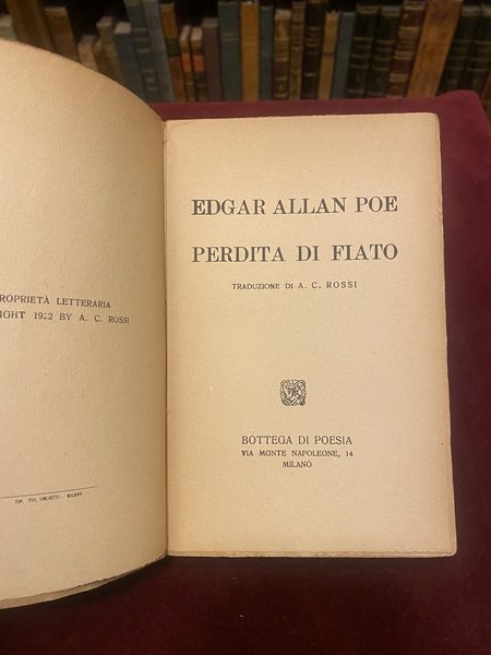Perdita di fiato.
