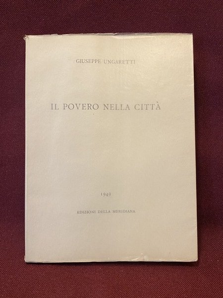 Il povero nella città.