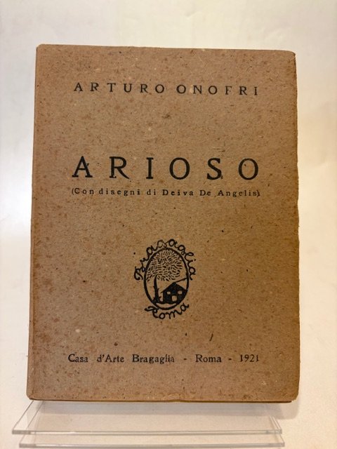Arioso. Con disegni di Deiva de Angelis. (DEDICA) | Immagine principale