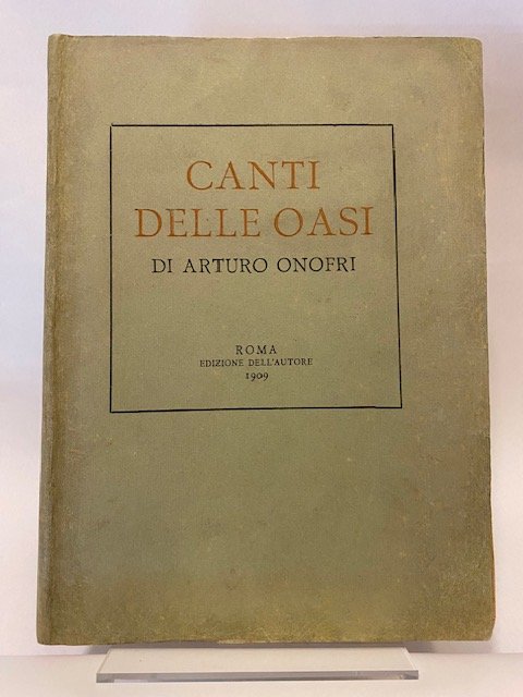 Canti delle oasi.