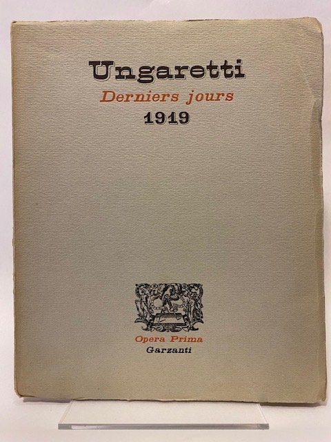 Derniers jours 1919.