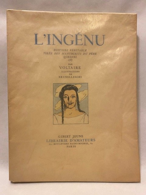 L'ingénu. Histoire veritable trée des manuscrits du père Quesnel 1767 …