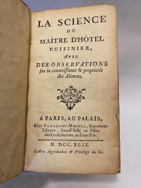 La science du maître d'hôtel cuisinier, avec des observations sur …