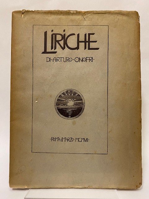 Liriche (1903- 1906).