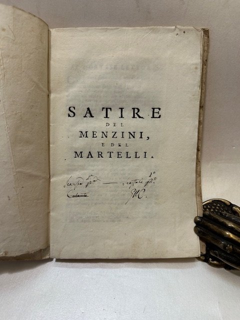 Satire del Menzini e del Martelli.