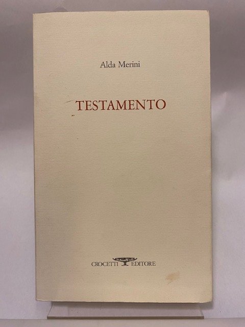 Testamento. (DEDICA)