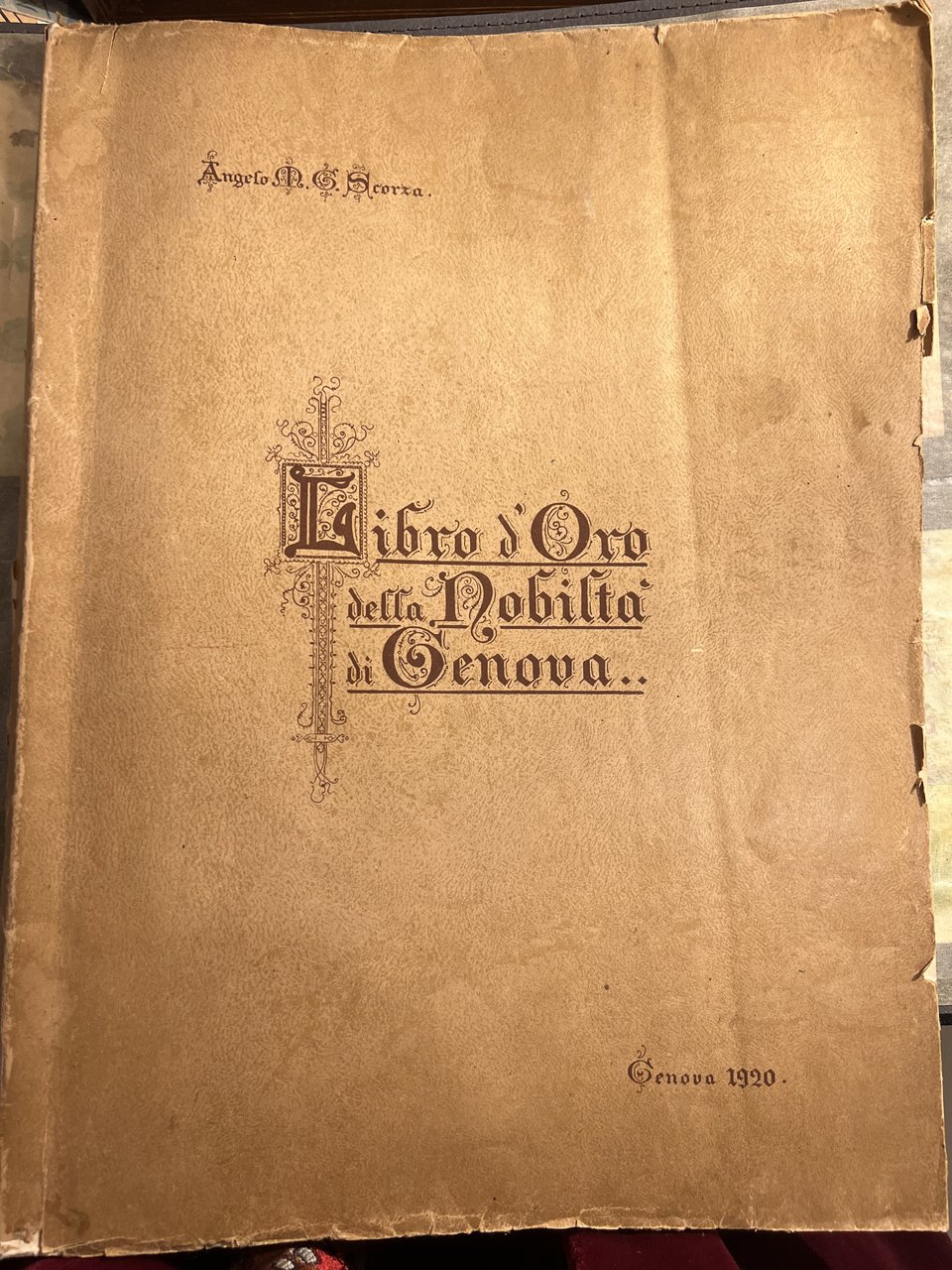 Libro d'oro della nobiltà di Genova | Immagine principale