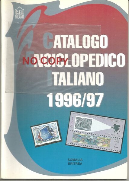 CATALOGO ENCICLOPEDICO ITALIANO 1996/97 SOMALIA - ERITREA