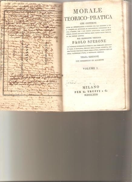 Morale teorico - pratica che contiene tutte le interrogazioni e …