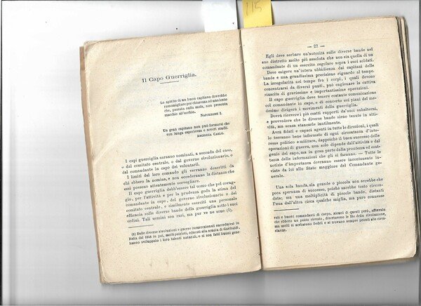 L'insurrezione armata e il volontariato italiano. Nozioni generali per ben …