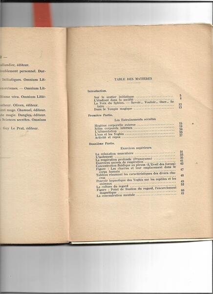 La puissance de l'esprit. (Révélations des pouvoirs mystérieux; Formulaire de …