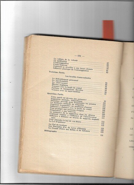 La puissance de l'esprit. (Révélations des pouvoirs mystérieux; Formulaire de …