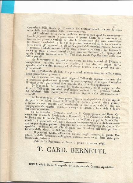 Editto. Giuseppe del titolo di S. Maria in Via Lata. …