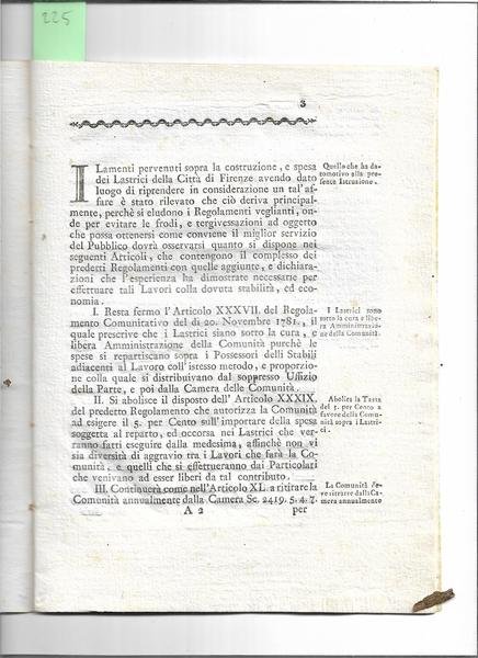 Istruzioni ed avvertenze per la miglior costruzione e mantenimento di …