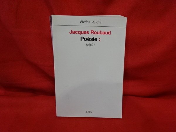 Poésie : (récit).