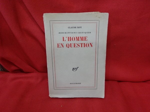 Descriptions critiques V. L'homme en question.