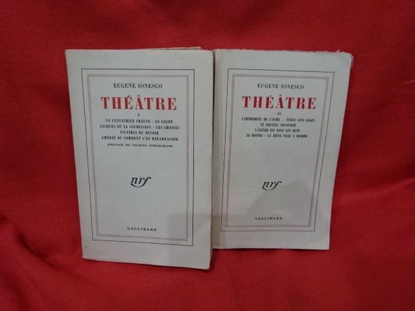 Théâtre volume I et II.