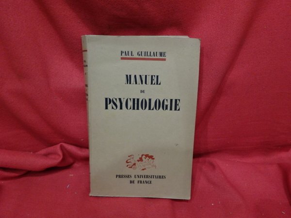 Manuel de psychologie.