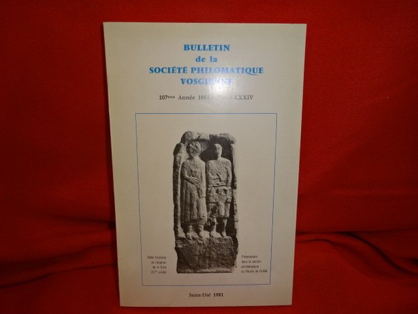 Bulletin de la Société philomatique vosgienne - 107ème année - …