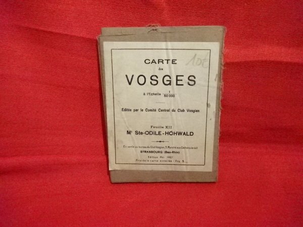 Carte des Vosges, à l'Échelle 1/50 000 : Feuille XII, …