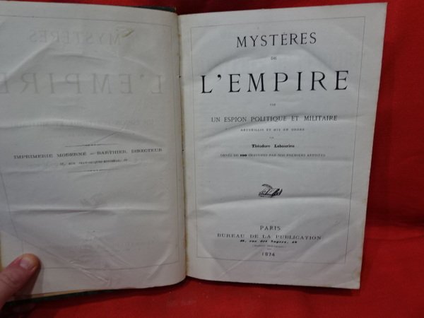Mémoires d'un espion : les Mystères de l'Empire dévoilés par …