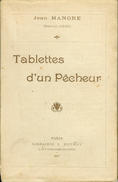 Tablettes d’un Pêcheur