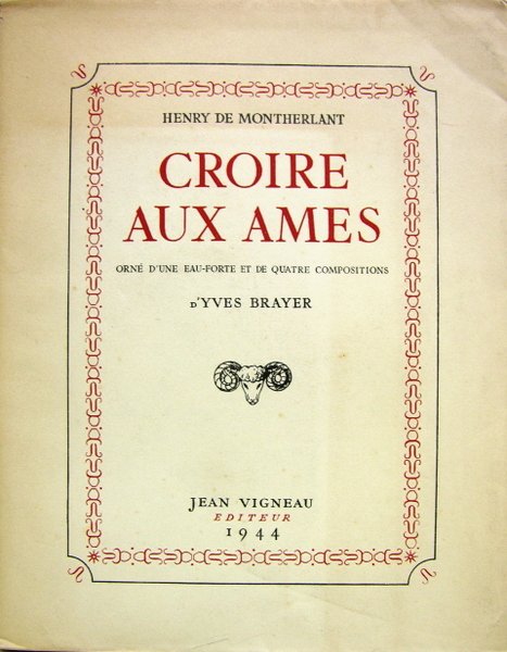 Croire aux âmes