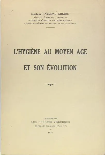 L’hygiène au moyen âge et son évolution. | Immagine principale