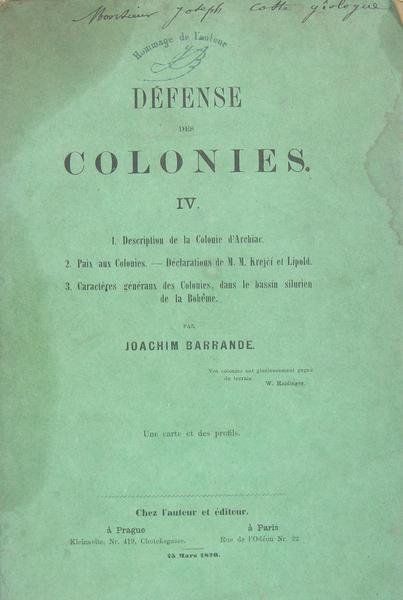 Défense des colonies - IV