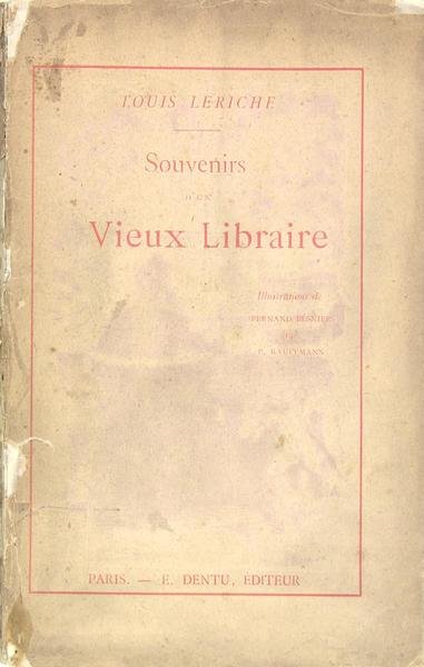 Souvenirs d'un vieux libraire