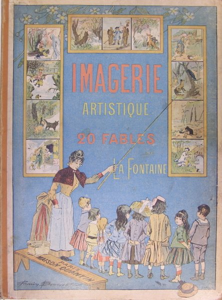 Imagerie artistique - 20 fables de La Fontaine