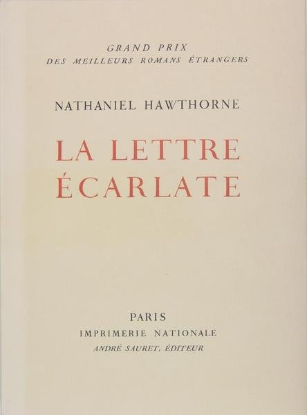 La lettre écarlate