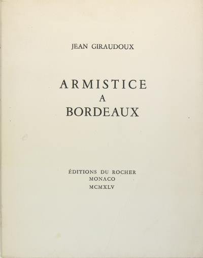 Armistice à Bordeaux