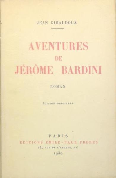 Aventures de Jérôme Bardini