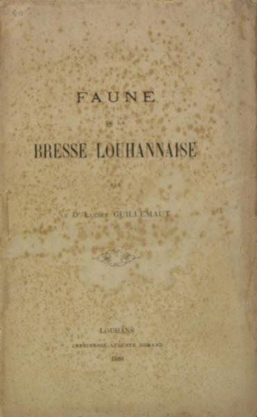 Faune de la Bresse Louhannaise