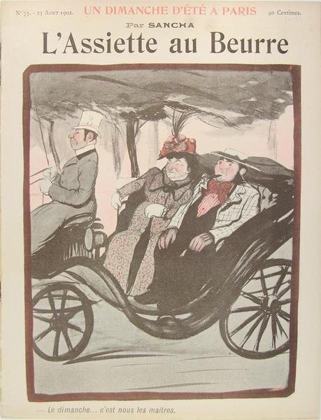 L'Assiette au Beurre n°73 - Un dimanche d'été à Paris