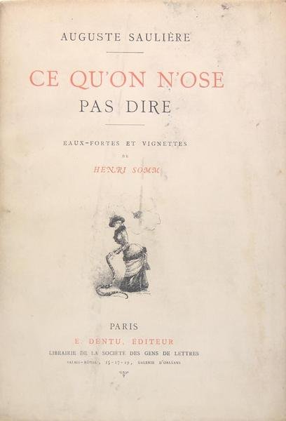 Ce qu'on n'ose pas dire