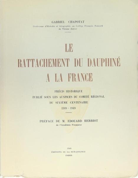Le rattachement du Dauphiné à la France