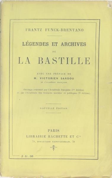 Légendes et archives de la Bastille