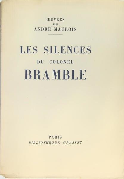 Les silences du cononel Bramble