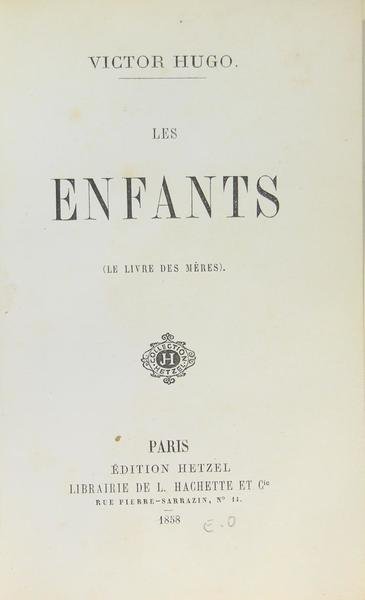 Les enfants (le livre des mères)