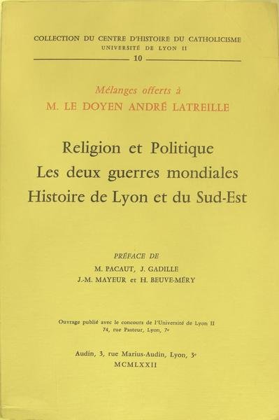 Religion et politique - Les deux guerres mondiales - Histoire … | Immagine principale