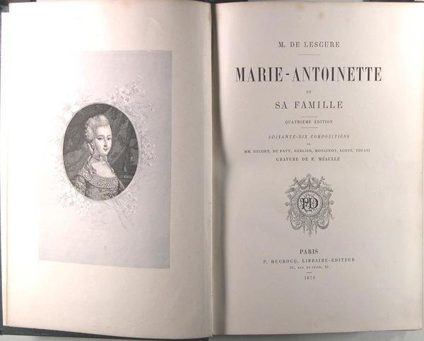 Marie-Antoinette sa famille.