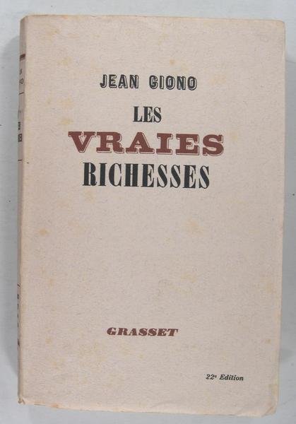 Les vraies richesses