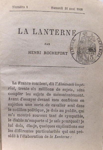 La Lanterne.