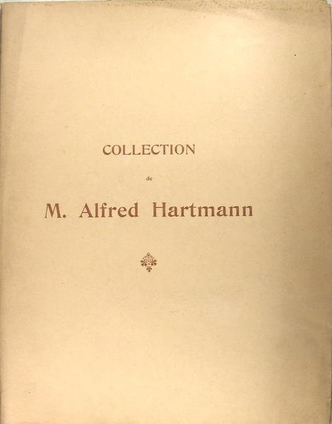 Collection de M. Alfred Hartmann - Catalogue de tableaux modernes …