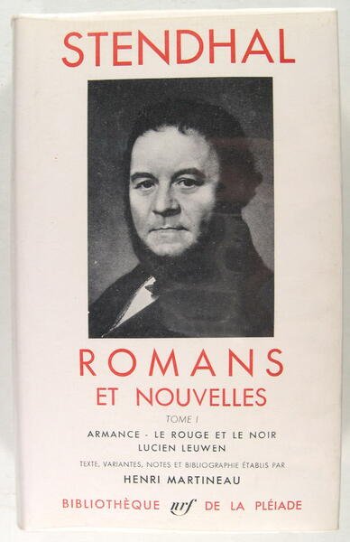 Romans et nouvelles Tome I.