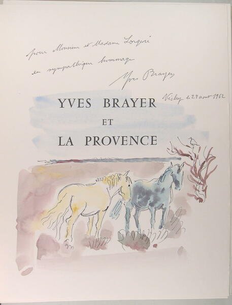 Yves Brayer et la Provence.